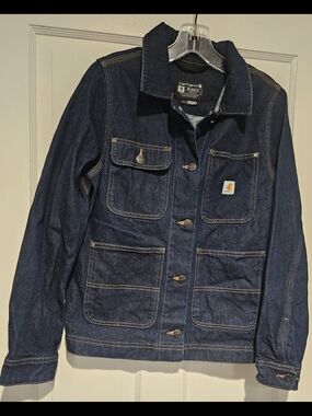 Carhartt Dark Indigo Women's Denim Work Jacket